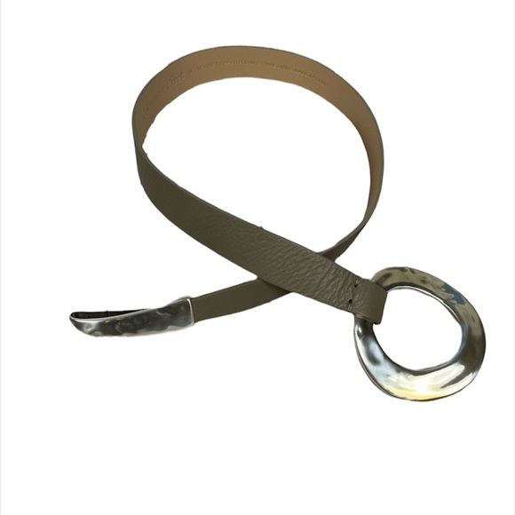 Coldwater Creek Accessories - Leather Statement Belt Coldwater Creek Woman’s  Gray Size M